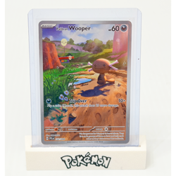 Paldean Wooper 102/094 Phantasmal Flames Illustration Rare Full Art Pokemon Card - Image 1