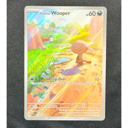 Paldean Wooper 102/094 Phantasmal Flames Illustration Rare Full Art Pokemon Card - Image 2
