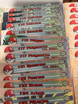 Pokemon Topps Vintage Cards 1999 Lot Of 95 Tv Animation Edition - Image 4