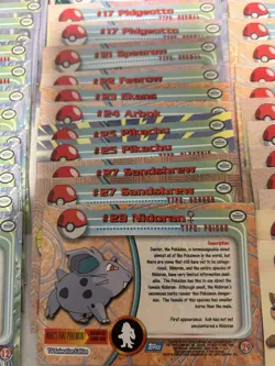 Pokemon Topps Vintage Cards 1999 Lot Of 95 Tv Animation Edition - Image 5