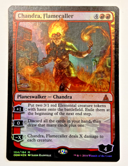 Chandra, Flamecaller Oath of the Gatewatch Foil - Image 1