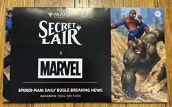 Secret Lair x Marvel-Spider-Man: Daily Bugle Breaking News Rainbow Foil Edition - Image 1