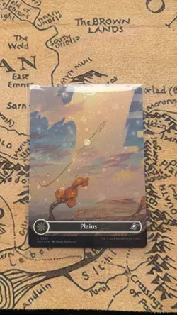 Plains (0367) (Borderless) (Galaxy Foil) Edge of Eternities Foil - Image 1