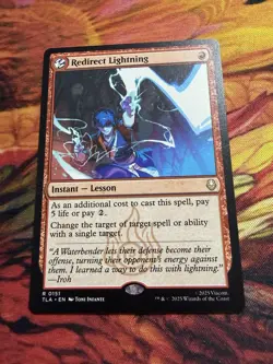 Redirect Lightning R 0151 Mtg Avatar: The Last Airbender Magic The Gathering - Image 5