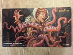 Tendrils of Agony playmat STITCHED Eternal Weekend 2025 MtG Magic Legacy Champs - Image 1