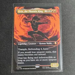 MTG Ozai, the Phoenix King (Borderless) Avatar: The Last Airbender Regular - Image 1
