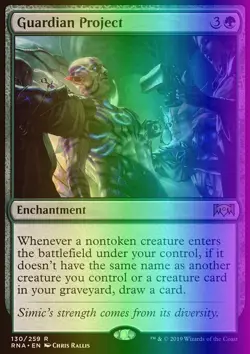 MTG Magic the Gathering Guardian Project (130/296) Ravnica Allegiance LP FOIL - Image 1