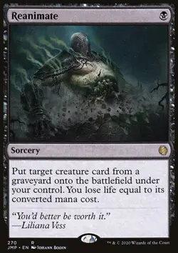 MTG Magic the Gathering Reanimate (270/496) Jumpstart NM - Image 1