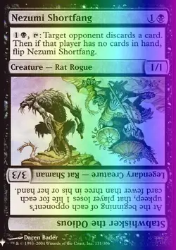MTG Nezumi Shortfang (40/124) Mystery Booster Retail Edition Foils NM FOIL - Image 1