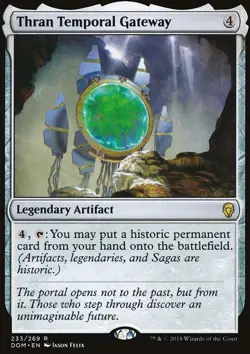 MTG Magic the Gathering Thran Temporal Gateway (233/296) Dominaria NM - Image 1