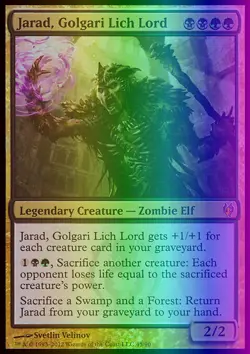 MTG Jarad, Golgari Lich Lord (45/93) DD Izzet vs. Golgari LP FOIL - Image 1