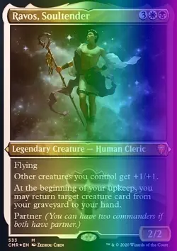 MTG Ravos, Soultender (533/794) Commander Legends NM FOIL- ETCHED - Image 1