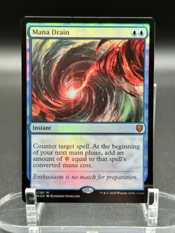 Mana Drain Commander Legends FOIL - Image 1