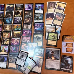Whole COMMANDER Magic Deck MTG - BLACK RATS' EVIL Offerings Pure Black Tribal - Image 2