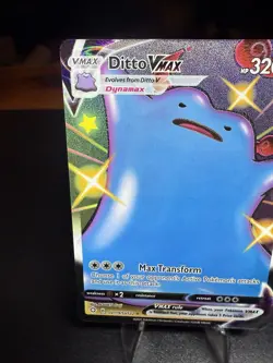 Pokemon TCG Ditto VMAX Full Art Ultra Rare SV119/SV122 Shining Fates - Image 2