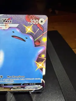 Pokemon TCG Ditto VMAX Full Art Ultra Rare SV119/SV122 Shining Fates - Image 3