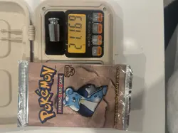Pokemon Fossil Booster Pack 1999 HEAVY 21.169 - Image 1