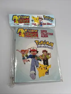 Pokemon Series 1 Sticker Album Vintage 1999 Factory Sealed Includes 12 Pages - Image 1