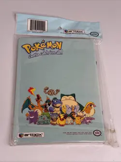 Pokemon Series 1 Sticker Album Vintage 1999 Factory Sealed Includes 12 Pages - Image 3