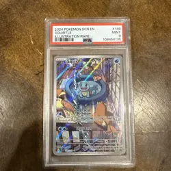 Pokemon TCG Squirtle #148 Scarlet & Violet Stellar Crown PSA 9 - Image 1