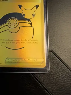 Pokemon Poke Ball SWSH146 Gold Celebrations Anniversary Edition - Image 4
