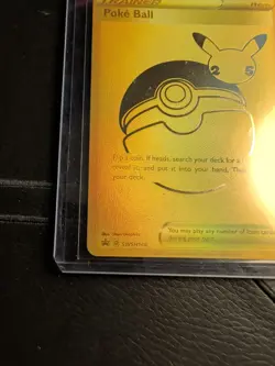 Pokemon Poke Ball SWSH146 Gold Celebrations Anniversary Edition - Image 5