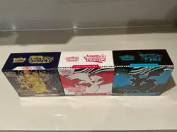 LOT OF 3 POKEMON ETBs (BLACK BOLT, WHITE FLARE, SURGING SPARKS) *FACTORY SEALED* - Image 3