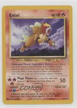 Entei Pokemon Neo Revelation #17 2001 - Image 1
