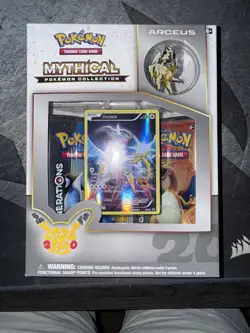 Pokemon Generations Mythical Pokemon Collection Arceus Pin Box NEW Sealed - Image 1