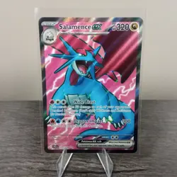 Pokemon TCG: Salamence EX 177/159 Holo Ultra Rare SV09: Journey Together NM - Image 1