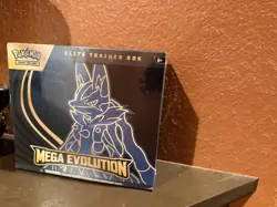Pokemon TCG Mega Evolutions Lucario Elite Trainer Box ETB SEALED - Image 1