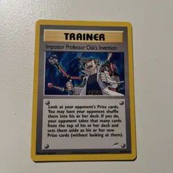 Pokemon TCG: Neo Destiny - Impostor Professor Oak's Invention (94/105) MP WOTC - Image 1