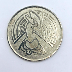 2001 Pokemon TCG Lugia Metal Coin Neo Genesis Wizards WOTC Vintage Token - Image 1