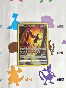Pokemon TCG Galarian Articuno Full Art Holo Sword and Shield Promo SWSH282 LP - Image 1