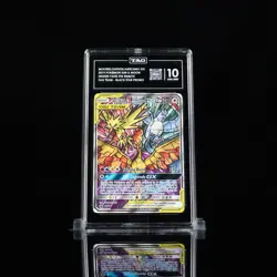 Pokemon Moltres Zapdos Articuno Tag Team GX SM210 TCG Promo TAG 10 Gem Mint - Image 1