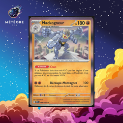 Carte Pokemon Mackogneur 068/165 Holo Mew 151 Ecarlate & Violet Francais - Image 1