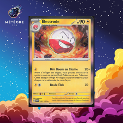 Carte Pokemon Electrode 101/165 Holo Mew 151 Ecarlate & Violet Francais - Image 1