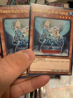 2X Barrier Statue of the Torrent MAGO-EN112 Maximum Gold 1st Edition - Image 1
