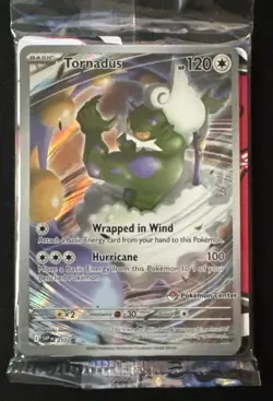 Tornadus 210 - Pokemon TCG S&V White Flare ETB Black Star Promo Card- NM+/Sealed - Image 1