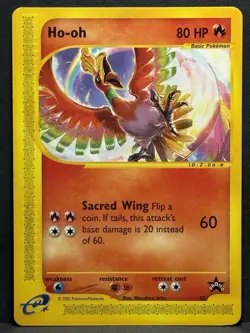 Ho-oh 52 WoTC Black Star Promo Pokemon Card - Image 1
