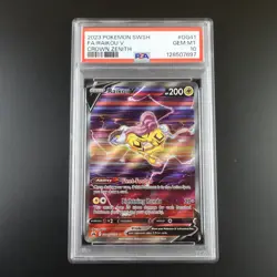 PSA 10 Raikou V GG41/GG70 Pokemon Crown Zenith Full Art Holo Graded Card - Image 1