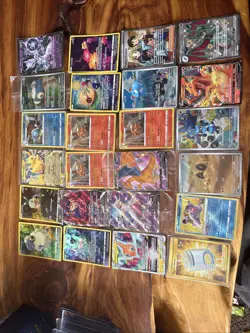 Massive Pokemon Card Lot Of 24 Cards - Image 1