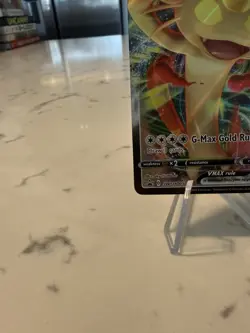 Pokemon TCG Sword & Shield Black Star Promo Holo Card Meowth VMAX SWSH005 - Image 4