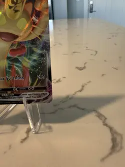 Pokemon TCG Sword & Shield Black Star Promo Holo Card Meowth VMAX SWSH005 - Image 5
