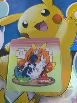 Pokemon 3D Lenticular card Volcarana - Image 1