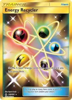 Pokemon Energy Recycler (Secret) NM 1st Edition Normal SM - Forbidden Light - Image 1