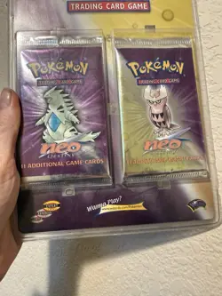 1995-2000 Pokemon Neo Destiny Double Blister Trading Card Game - Image 3