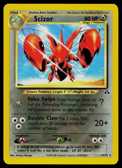 Pokemon Card - Scizor Neo Discovery 29/75 Rare - Image 1