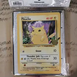 Pokemon 25th Anniversary First Partner Collector's Binder SEALED W/ Pikachu Card 820650809606 - Image 2