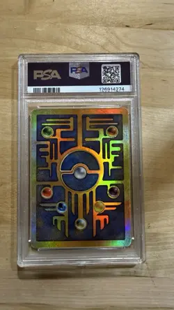 Pokemon Ancient Mew PSA 7 NM Promo Card 2000 Movie Holo TCG - Image 2